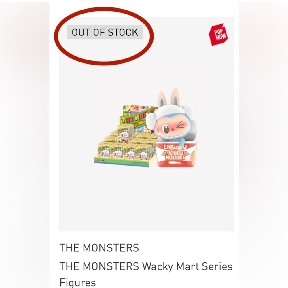 🍙 Onigiri Labubu Wacky Mart The Monsters Figurine 🍙 - Picture 7 of 7